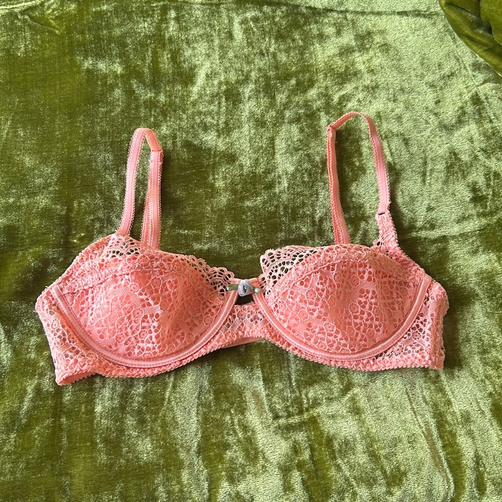 Free People Intimately Lace Demi Cup Bra